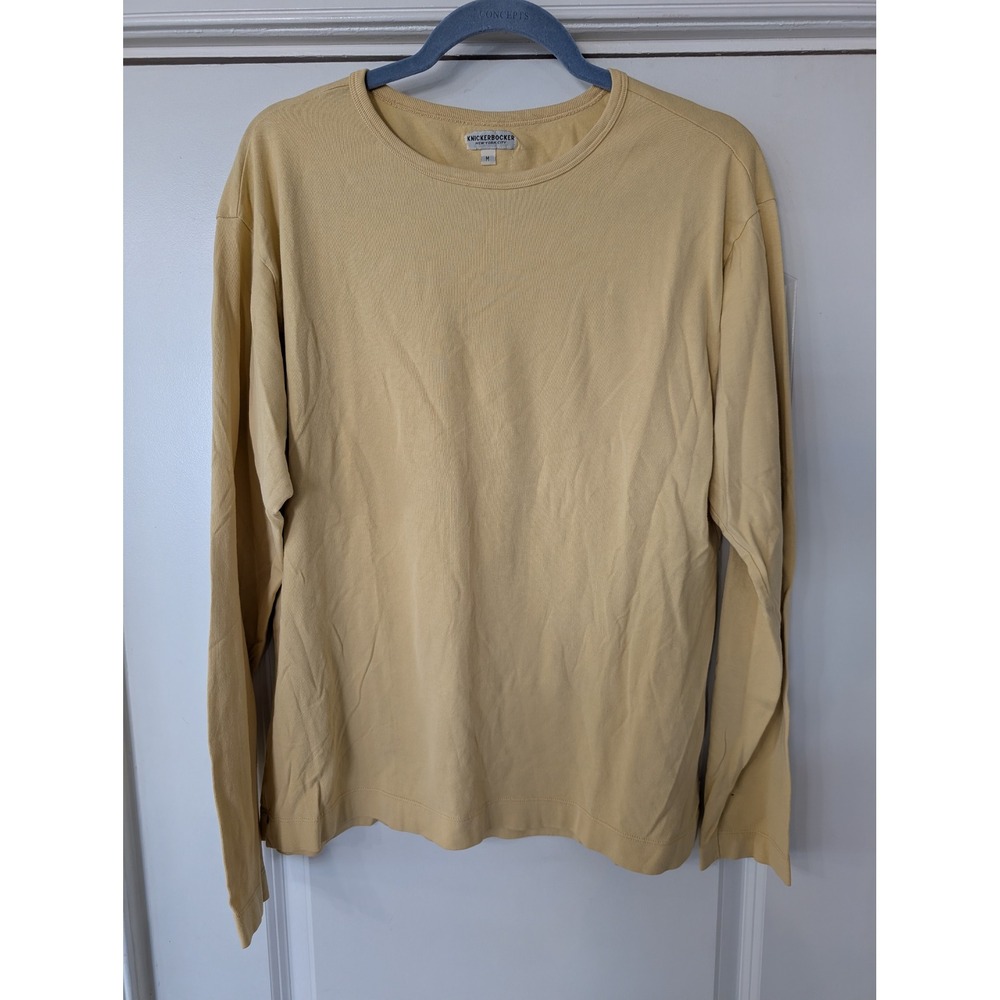 Knickerbocker NYC M Yellow Long Sleeve Shirt